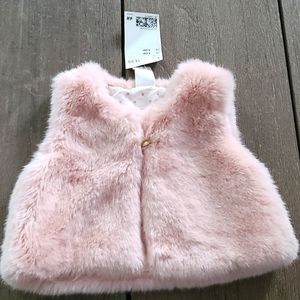 H&M fur vest